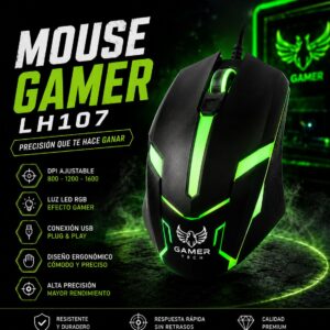 Mouse Gamer LH107