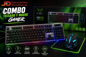 Combo Teclado y Mouse Gamer KB518